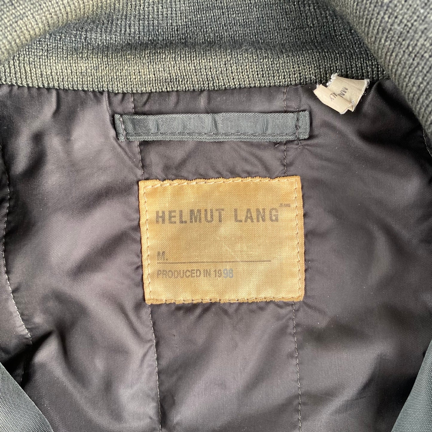 Helmut Lang A/W 1998 MA-1 Bomber Jacket