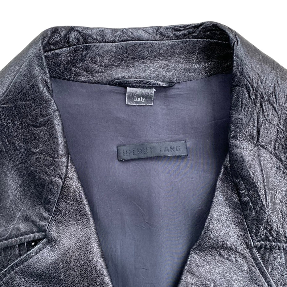 Helmut Lang S/S 2004 Riders Leather Biker Jacket