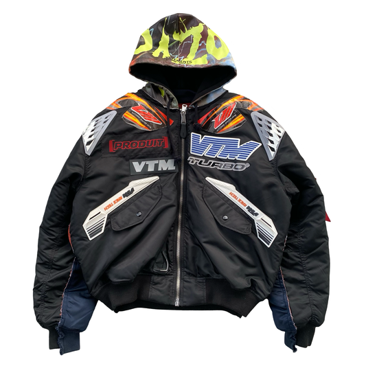 Vetements A/W 2018 Moto Racing Bomber Jacket