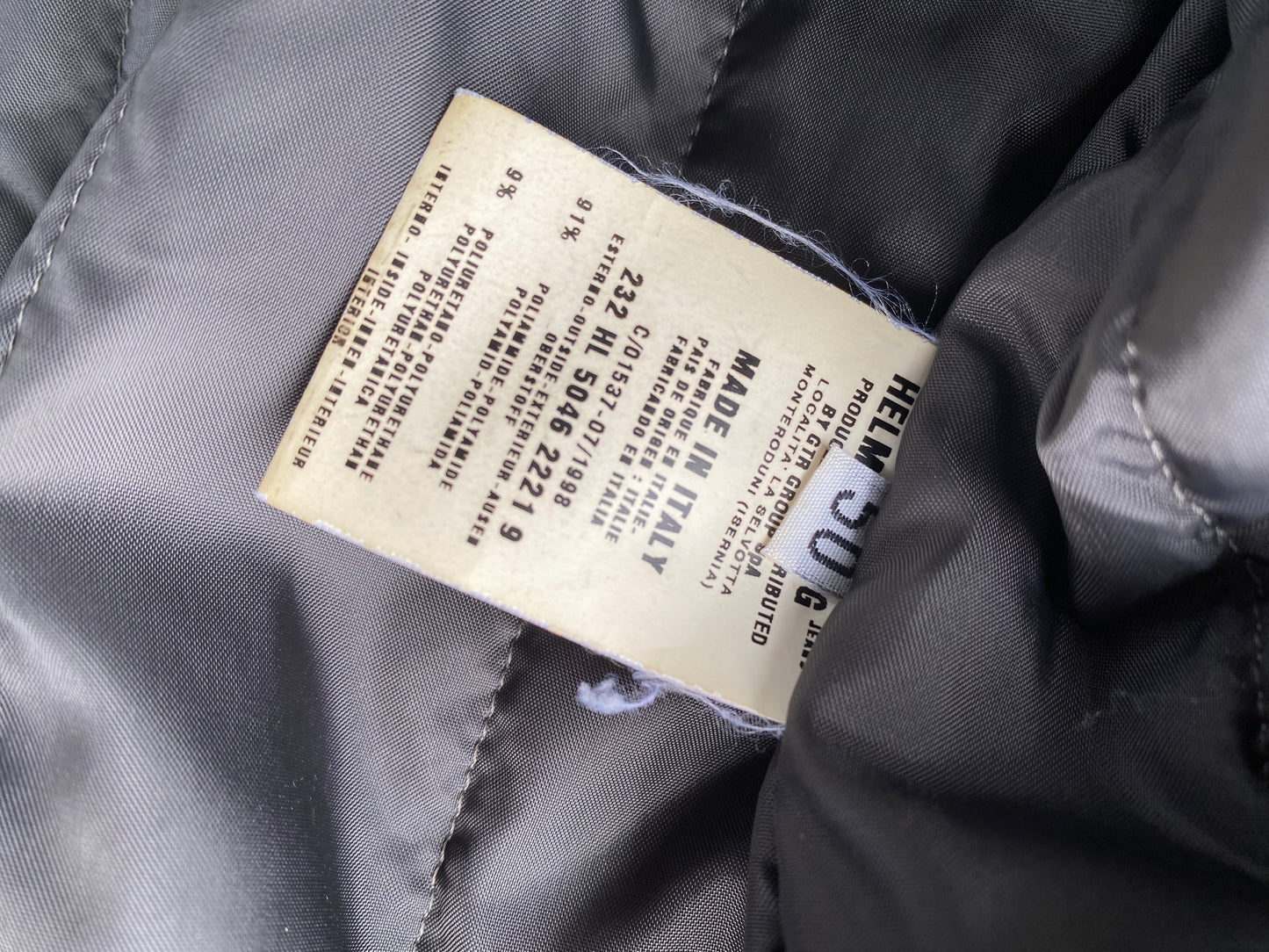 Helmut Lang A/W 1998 MA-1 Bomber Jacket